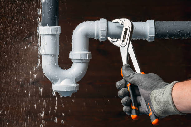 Professional Leak Detection technician working in Henry, VA